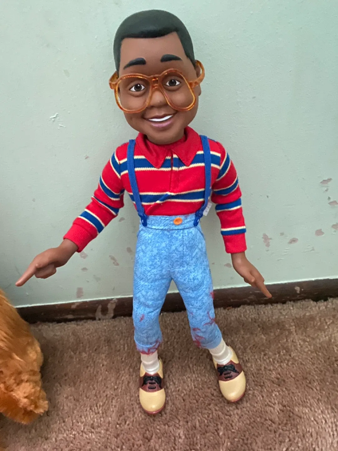 90s Steve Urkel Doll thumbnail