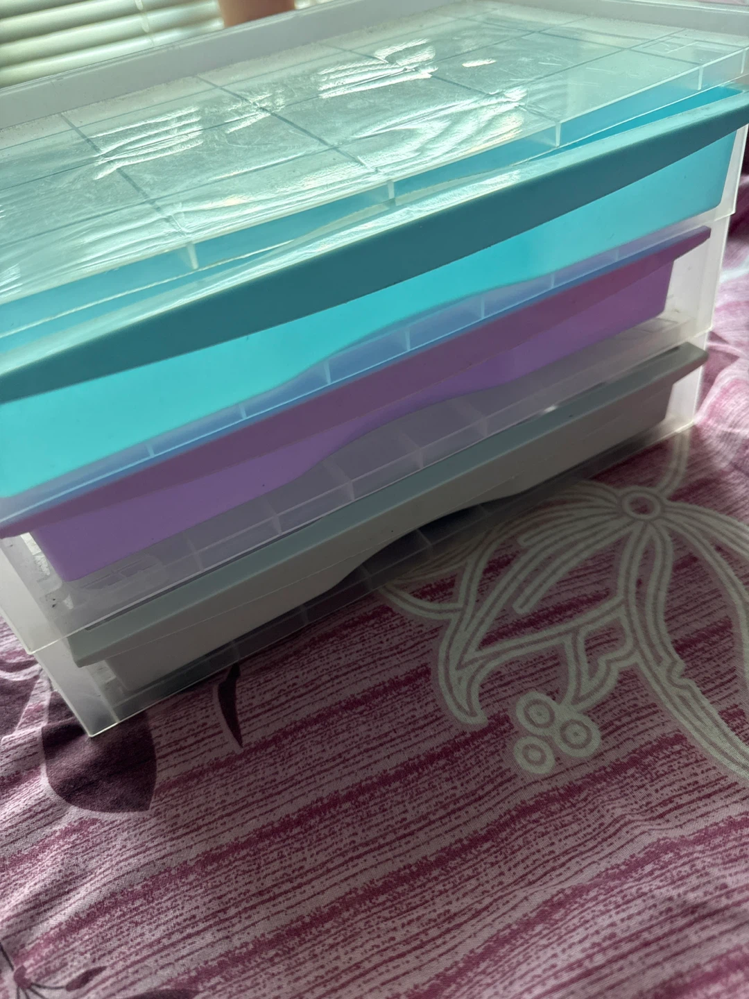 Plastic Storage Container with Drawers 2 - photo 2