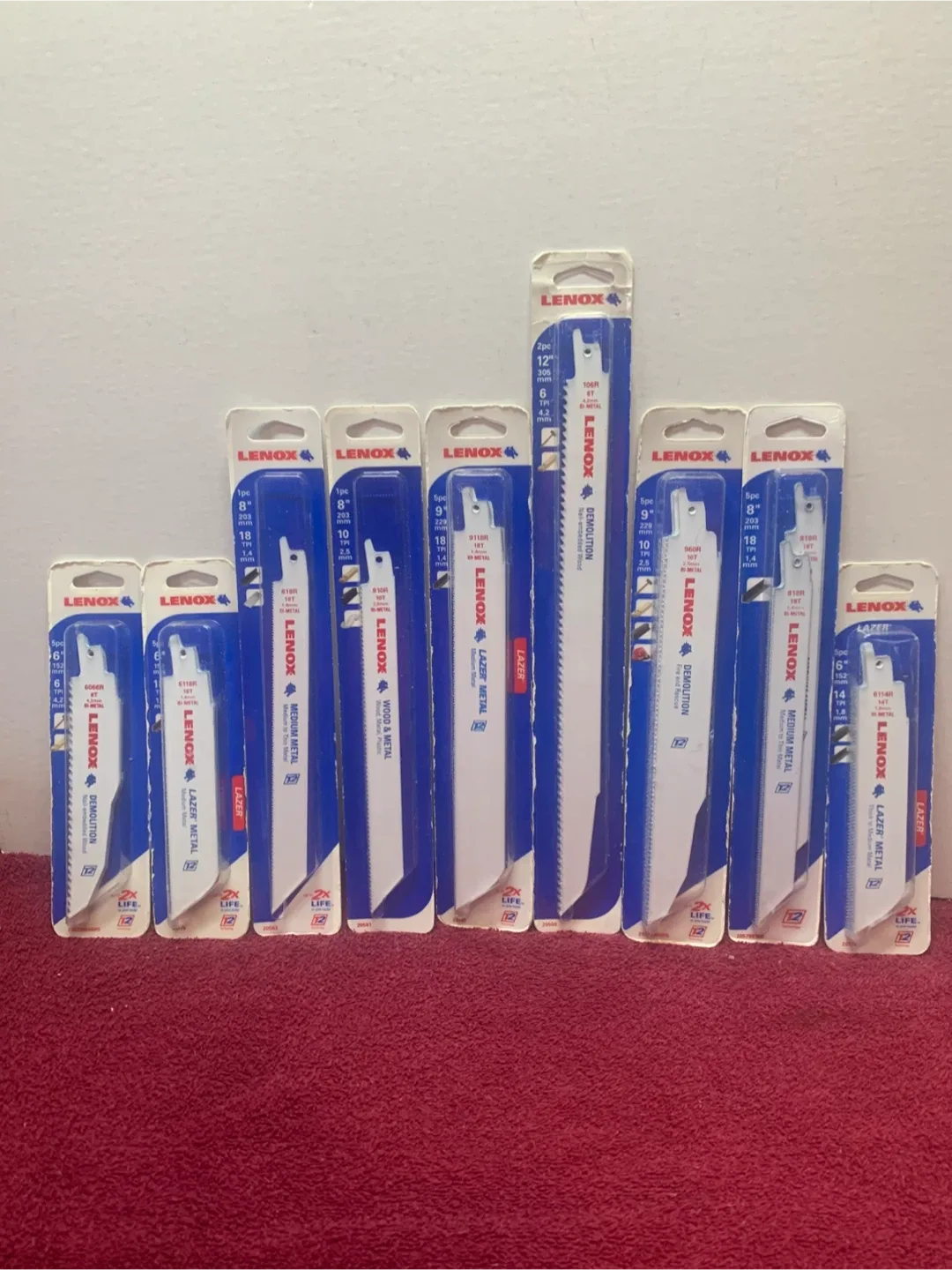 Lenox & Milwaukee Sawzall Reciprocating Saw Blades image indicator(2)