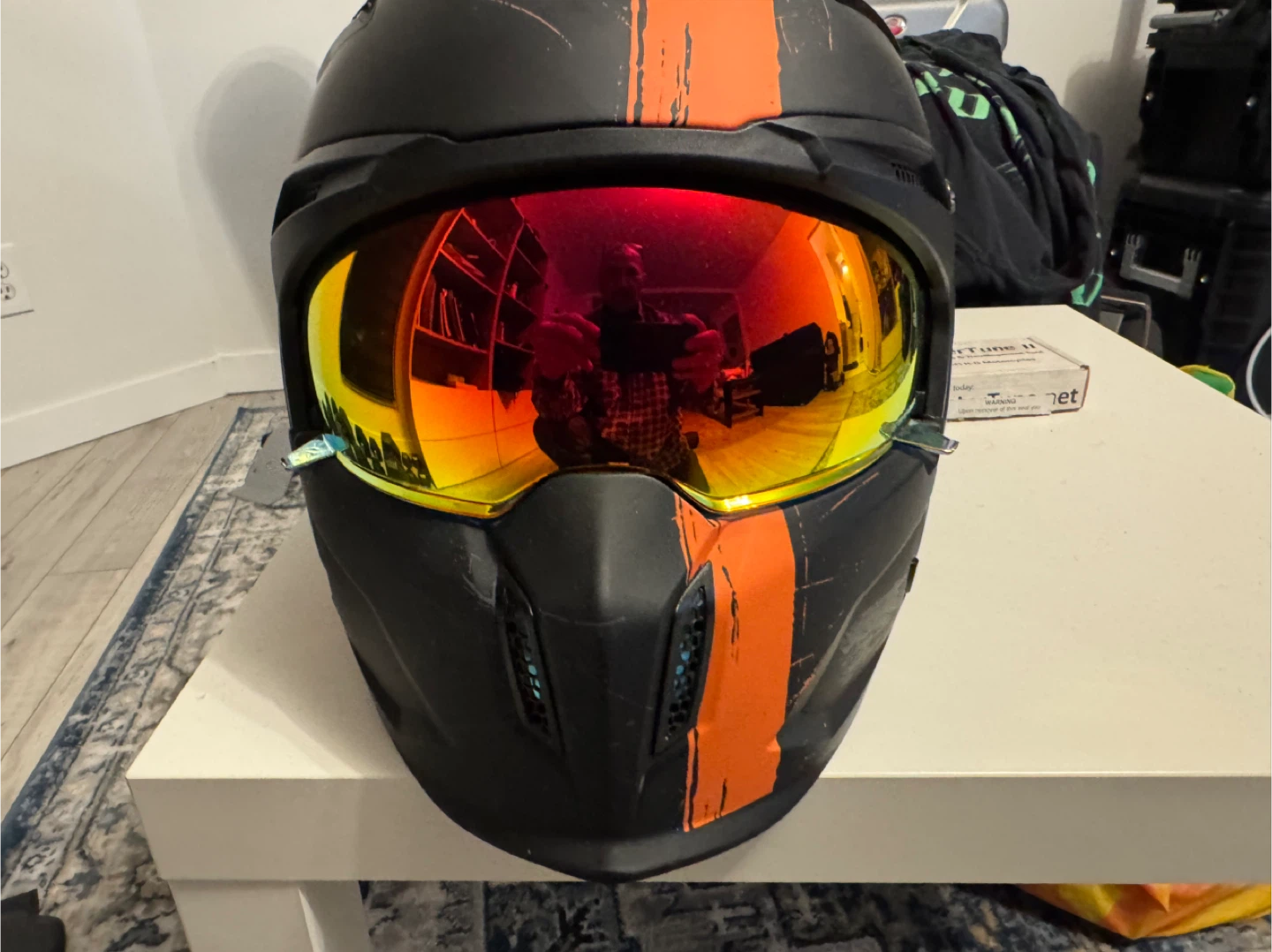 Speed and Strength  Helmet - Black/Orange - photo 2