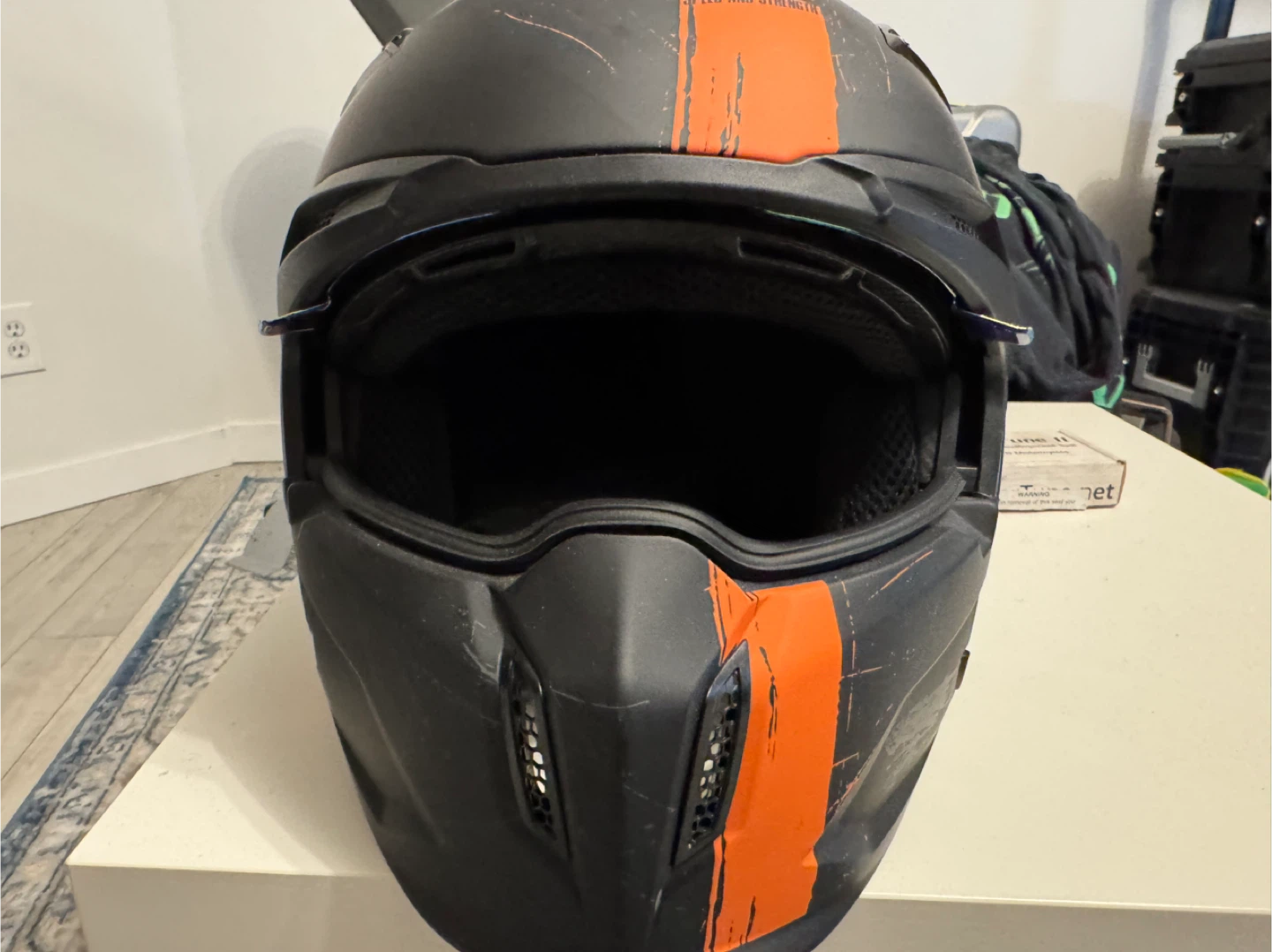 Speed and Strength  Helmet - Black/Orange - photo 3