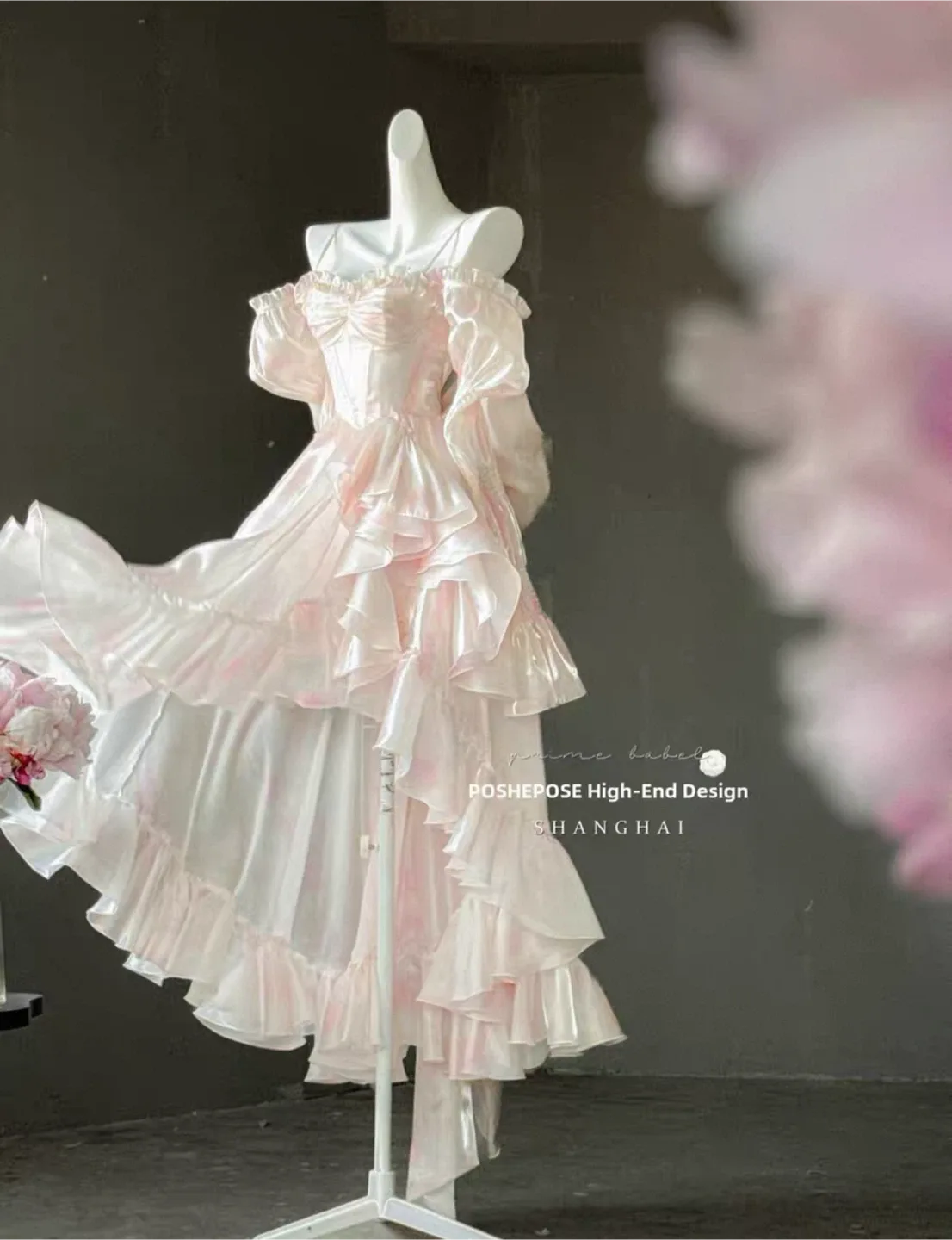 Poshpose High-End Design Shanghai Dress image indicator(2)