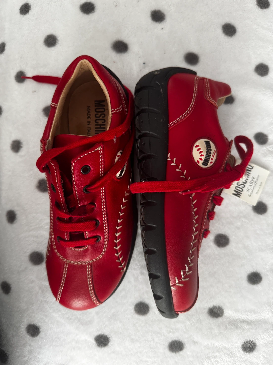 Moschino Junior Red Shoes - photo 3