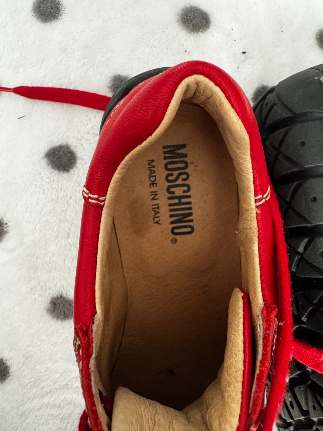 Moschino Junior Red Shoes - photo 4