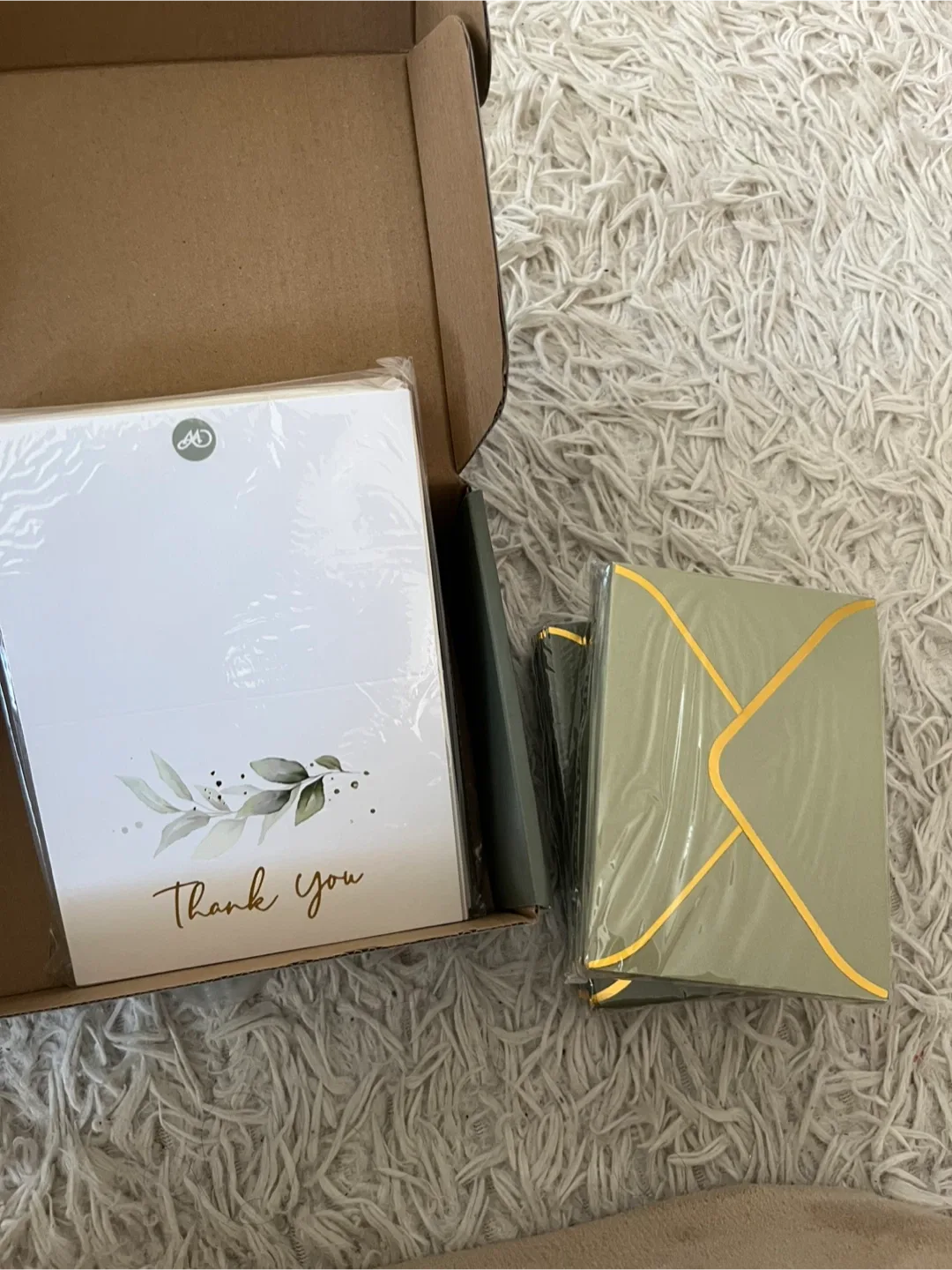 Winoo Design 100 PK Thank You Cards - New thumbnail