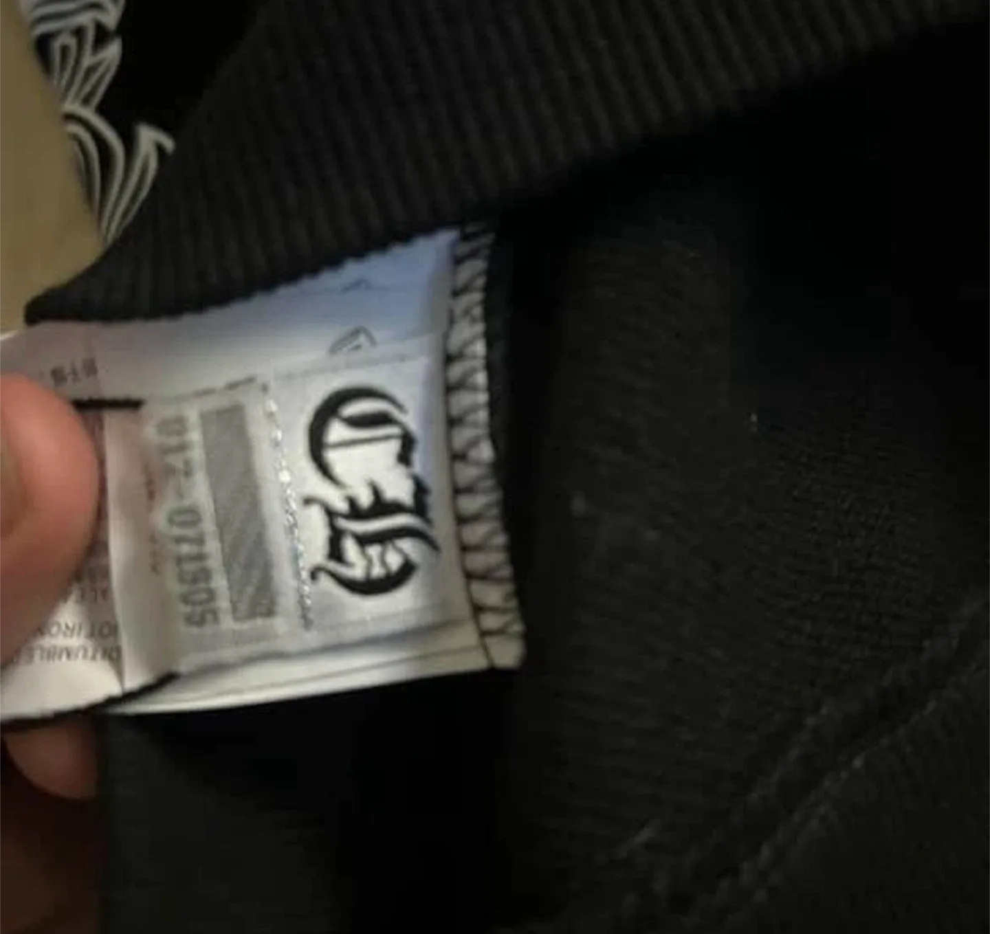 Chrome Hearts Black Zip-Up Hoodie image indicator(4)