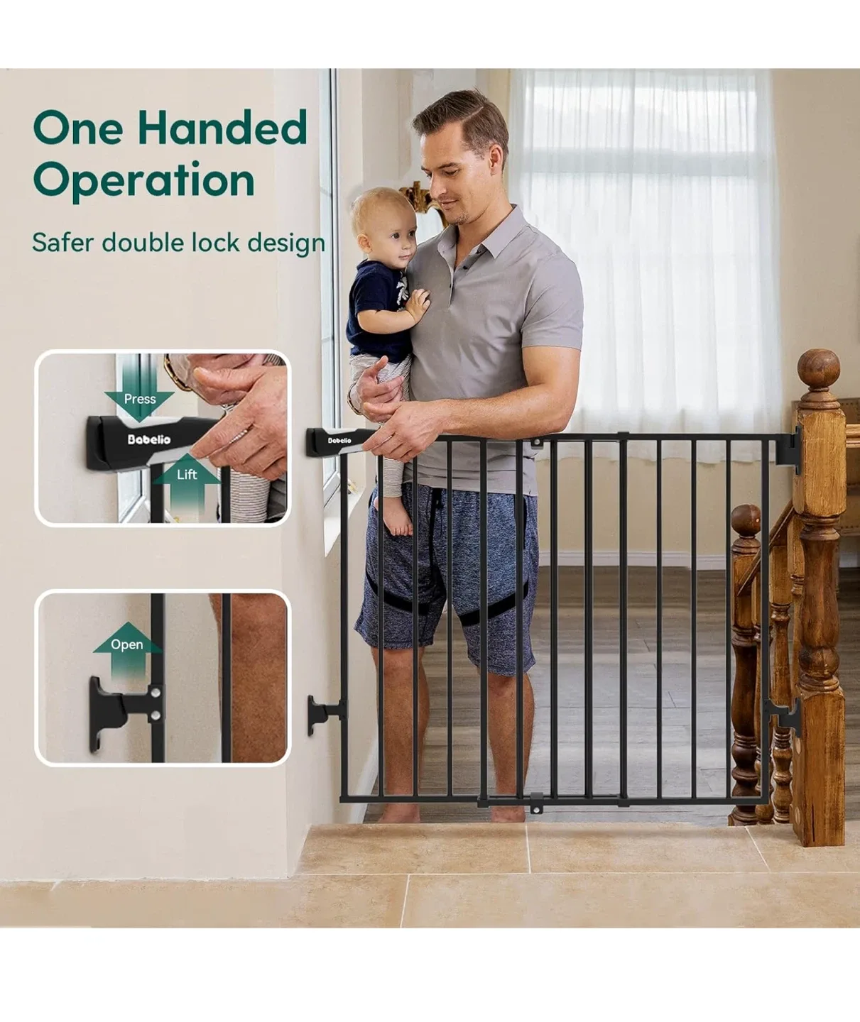 Debelio Baby Gate - Excellent Condition! image indicator(4)