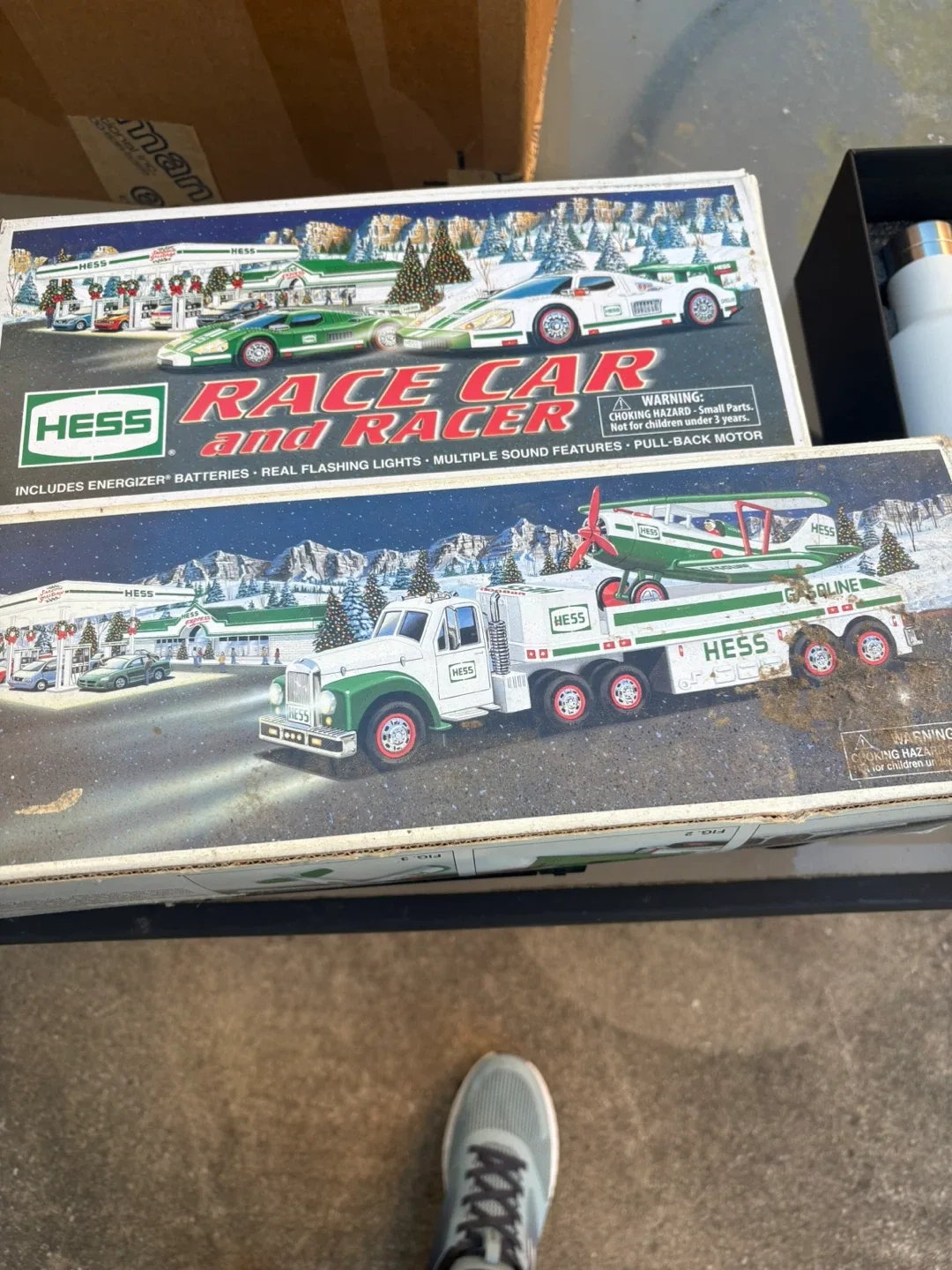 Hess Race Car and Racer & Hess Truck and Airplane image indicator(2)