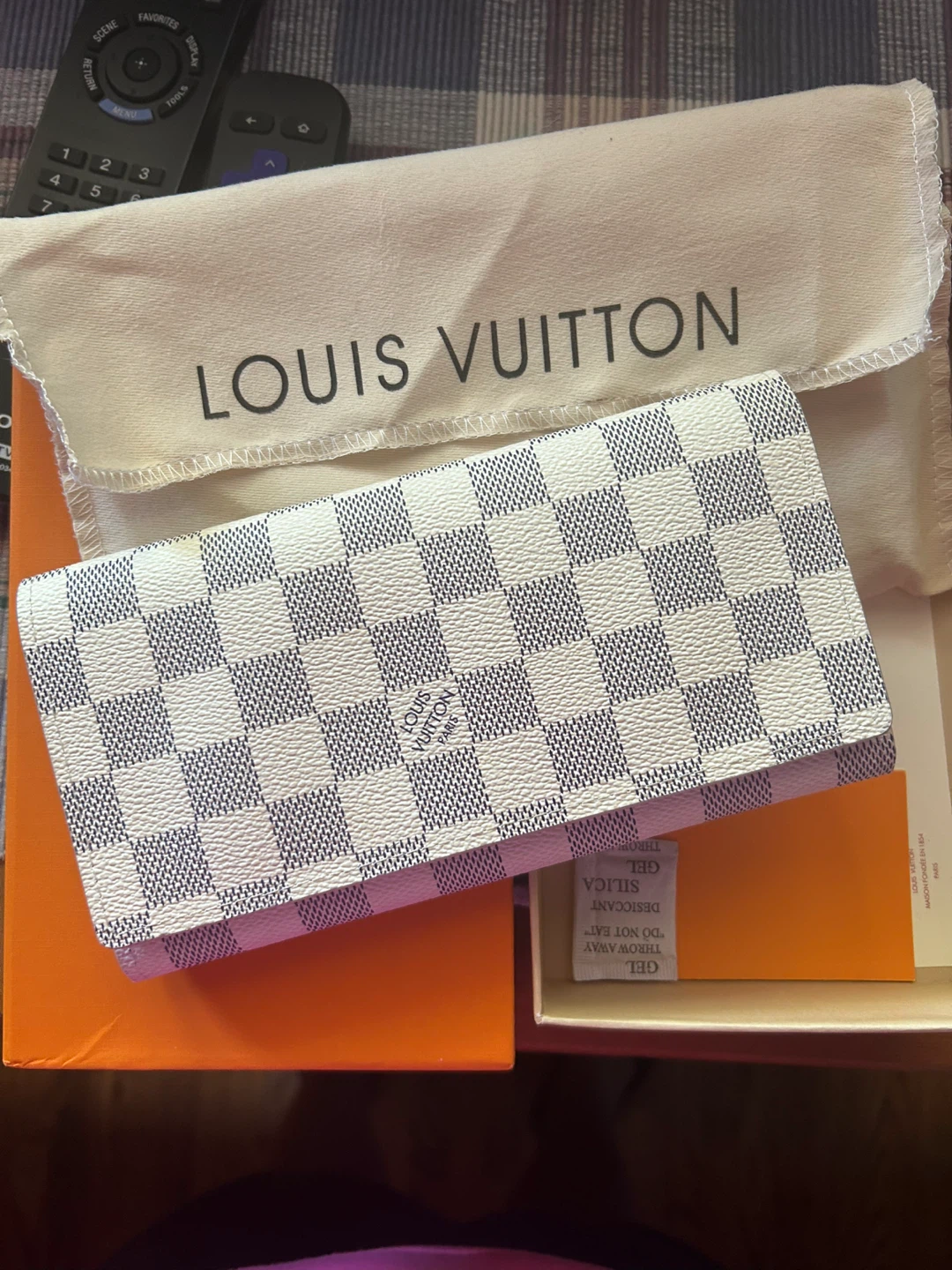 Louis Vuitton Damier Azur Sarah inspired Wallet - photo 2