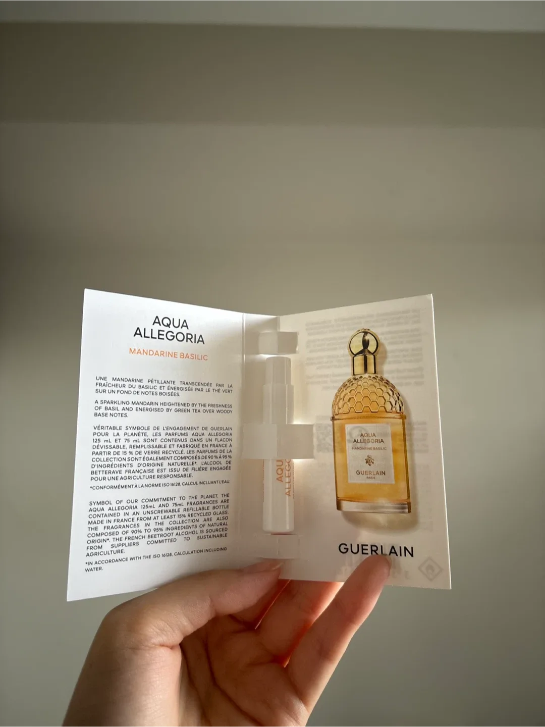 Guerlain Aqua Allegoria Mandarine Basilic Sample image indicator(2)