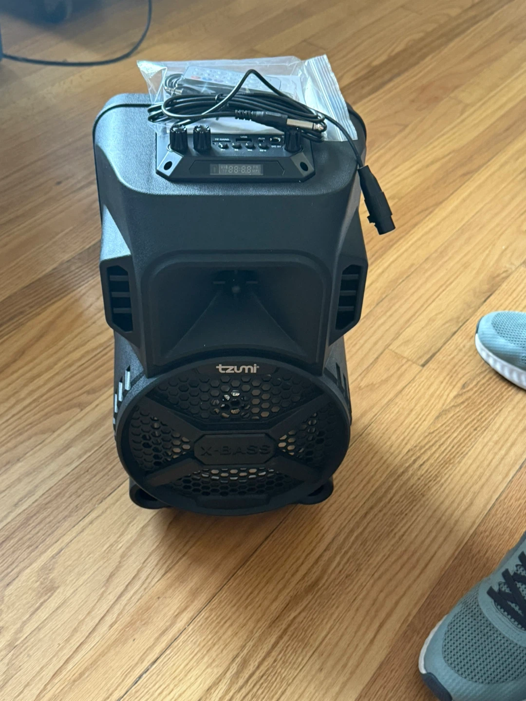 Tzumi Mega Bass LED Jobsite Speaker - NEW