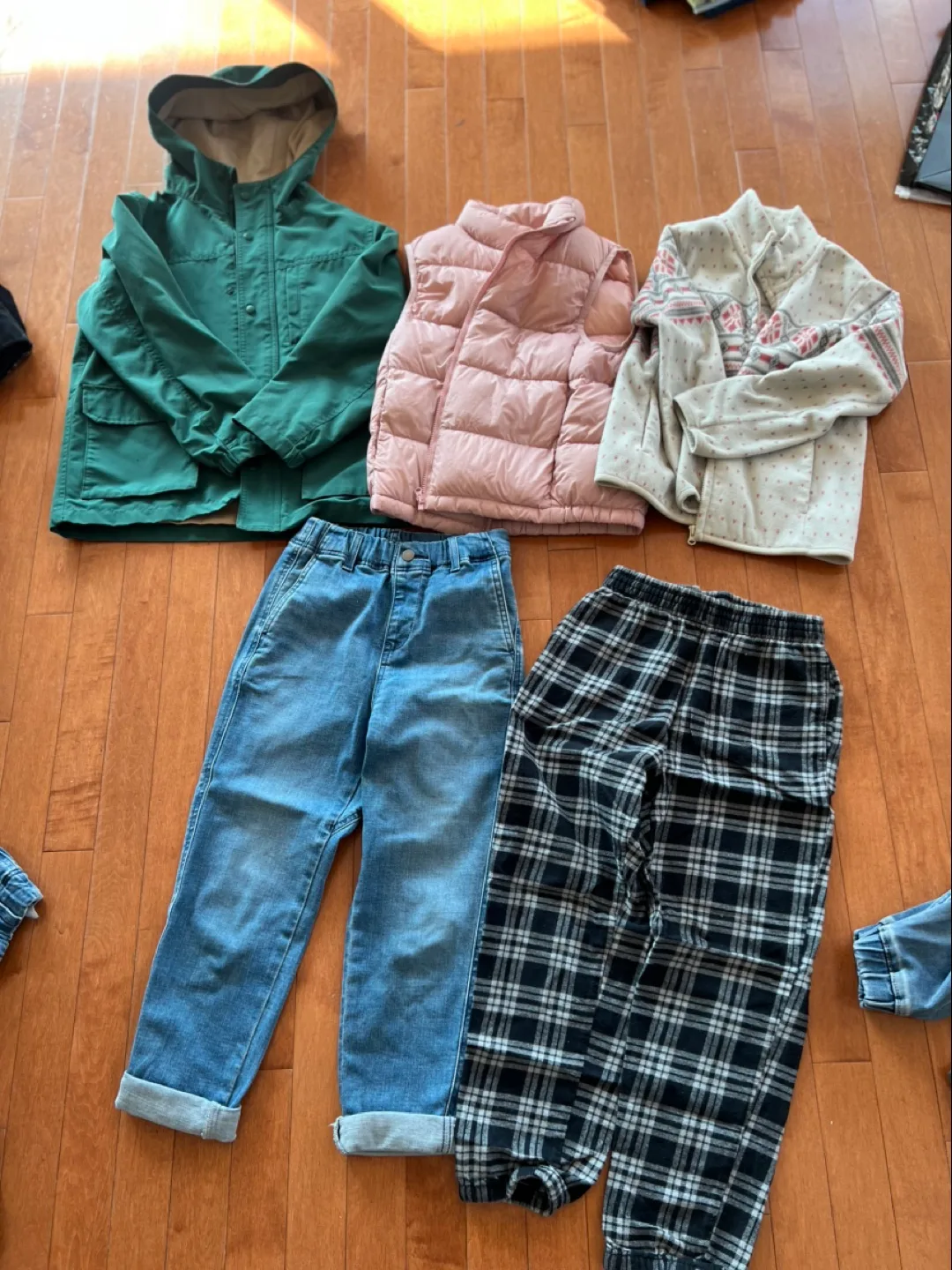 Uniqlo Kids' Clothing Bundle - Size 120-130 thumbnail