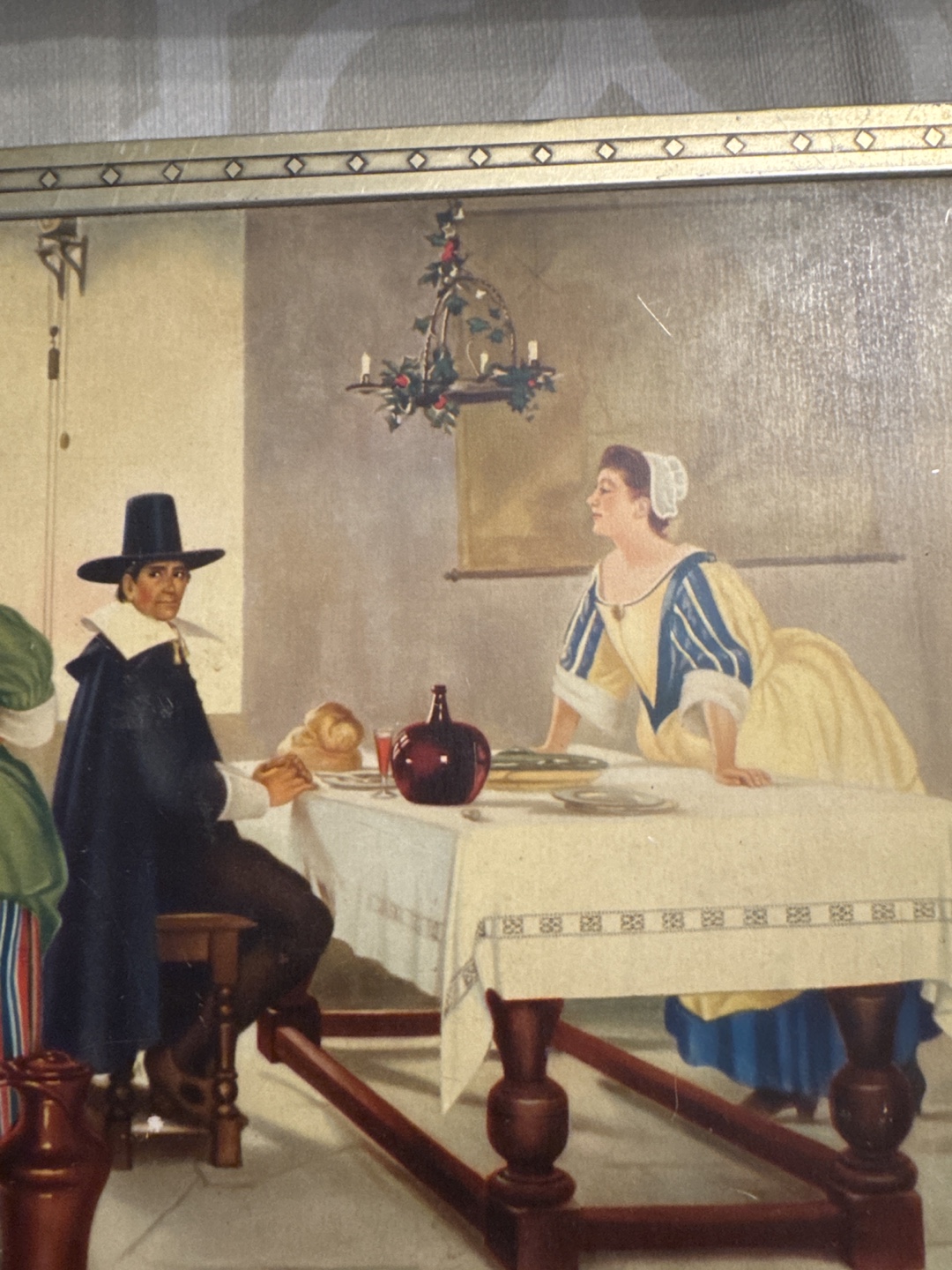 Vintage Decorative Tin Box - "Between Two Fires" - photo 3