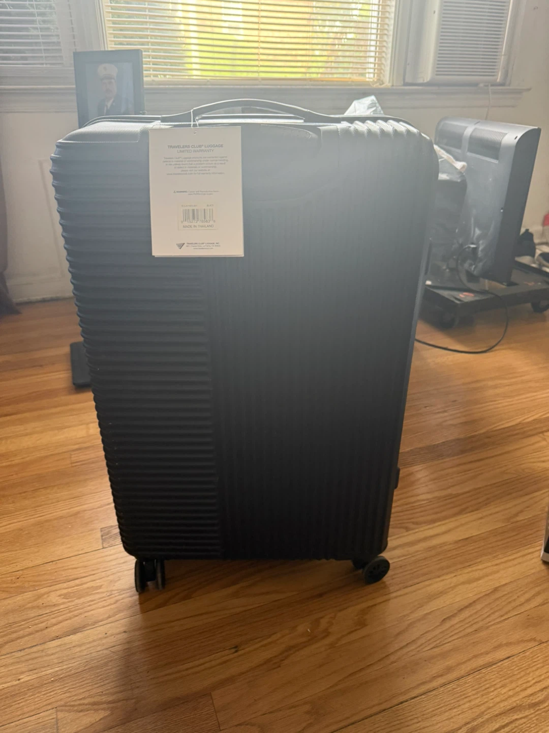 Travelers Club Black Luggage