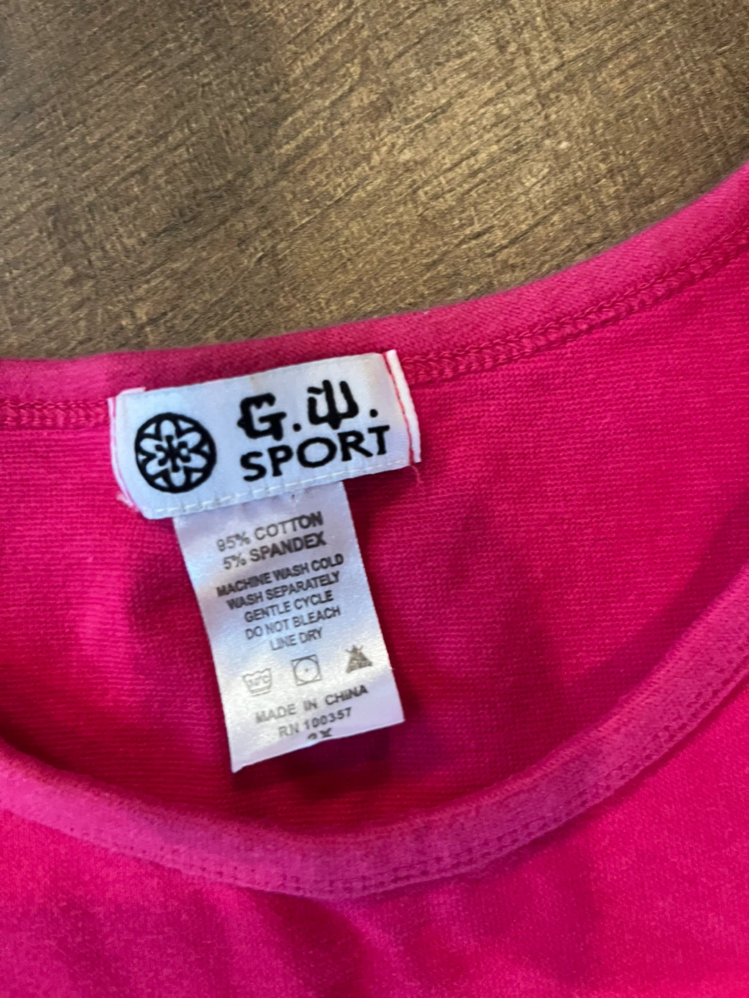 G.W. Sport Pink & Black Tracksuit - photo 2