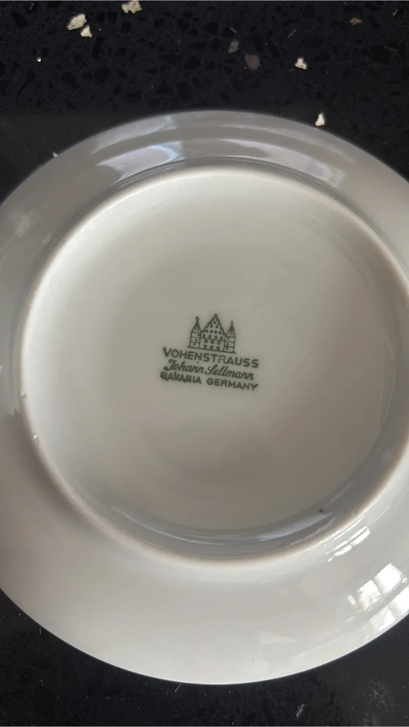 Vohenstrauss Johann Seltmann Bavaria Tea Set thumbnail