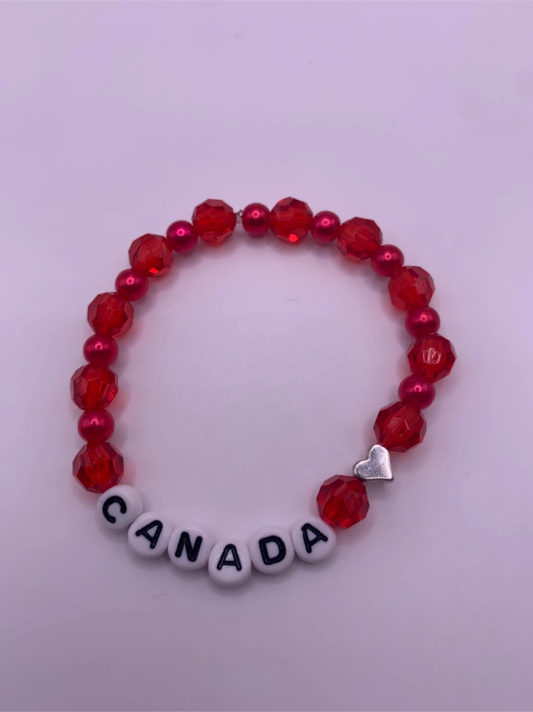 Handmade Beaded Bracelet - Canada Theme - photo 2