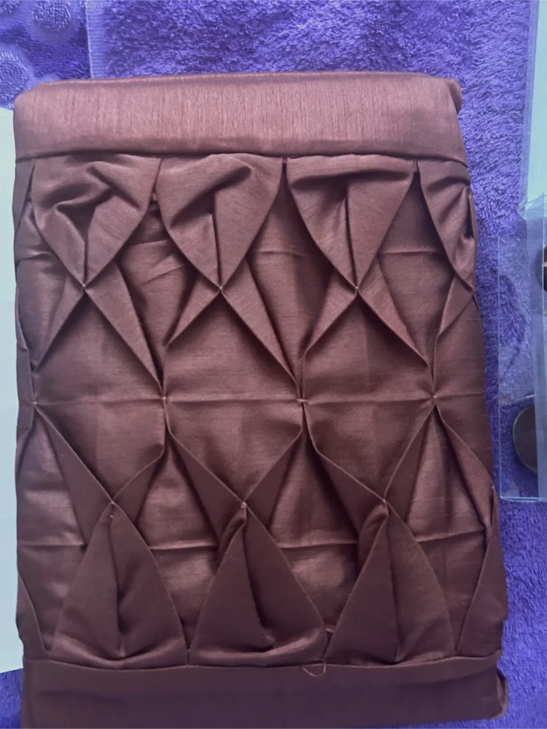 Shower chocolate cutting  Diamond  Pleating  12 hook image indicator(3)