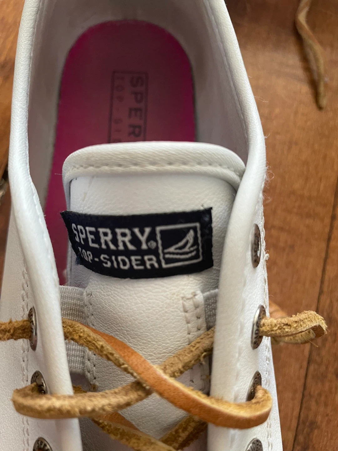 Sperry Top-Sider Seacoast White Sneakers - Size 2 - photo 3