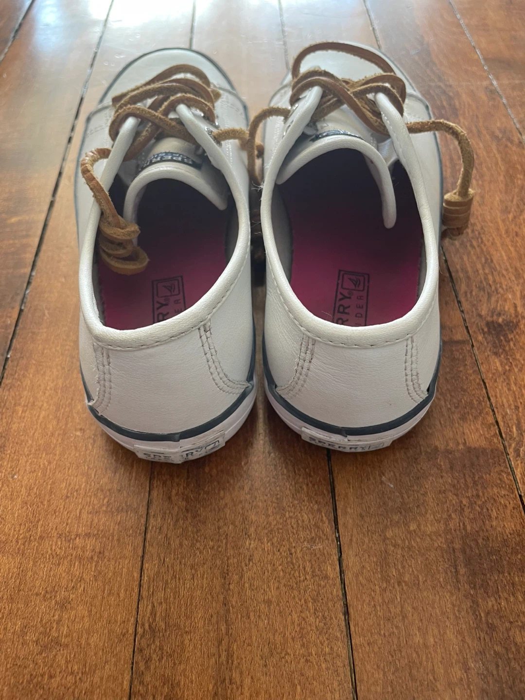 Sperry Top-Sider Seacoast White Sneakers - Size 2 - photo 5