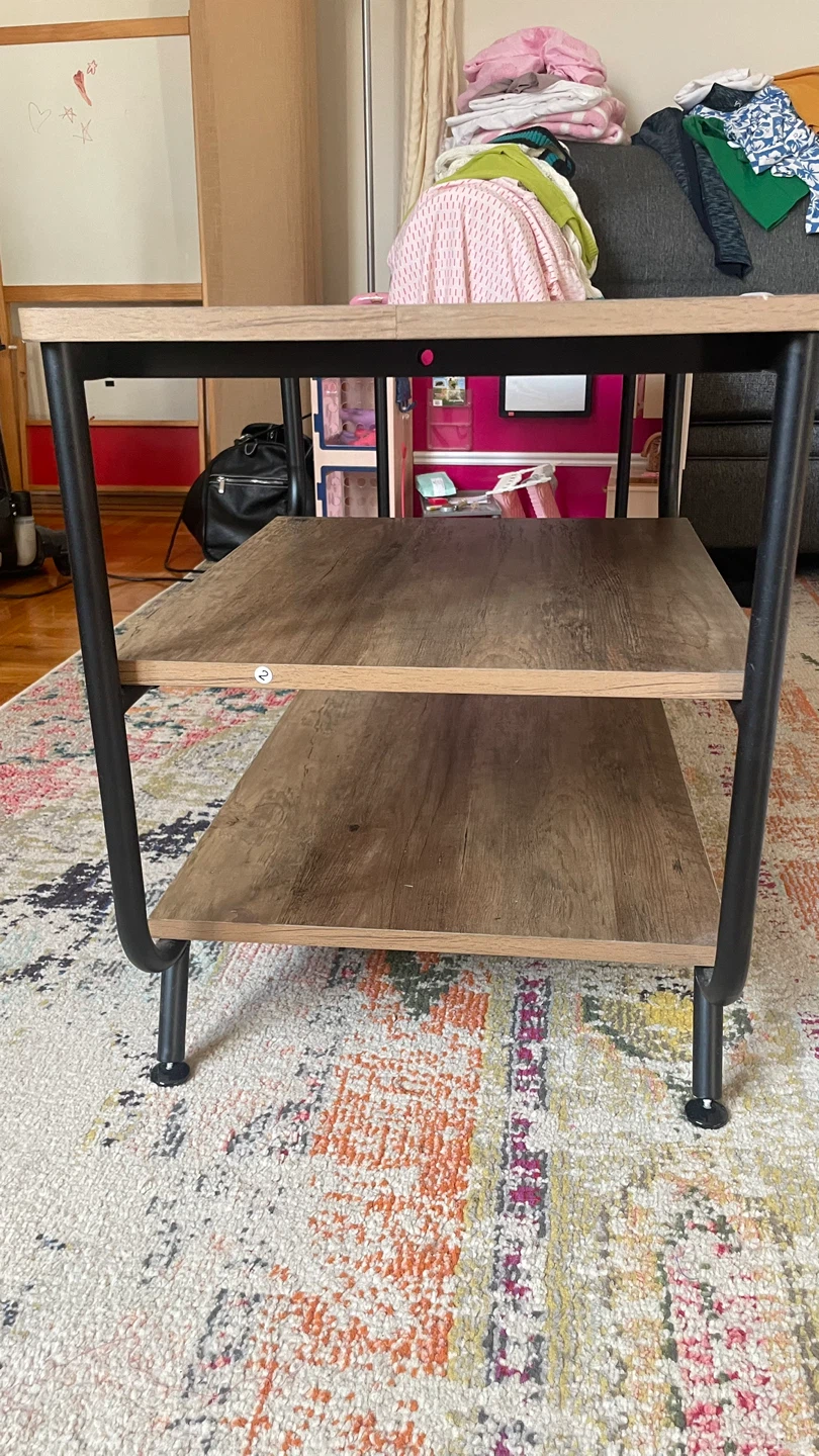 Industrial Wood & Metal TV Stand
