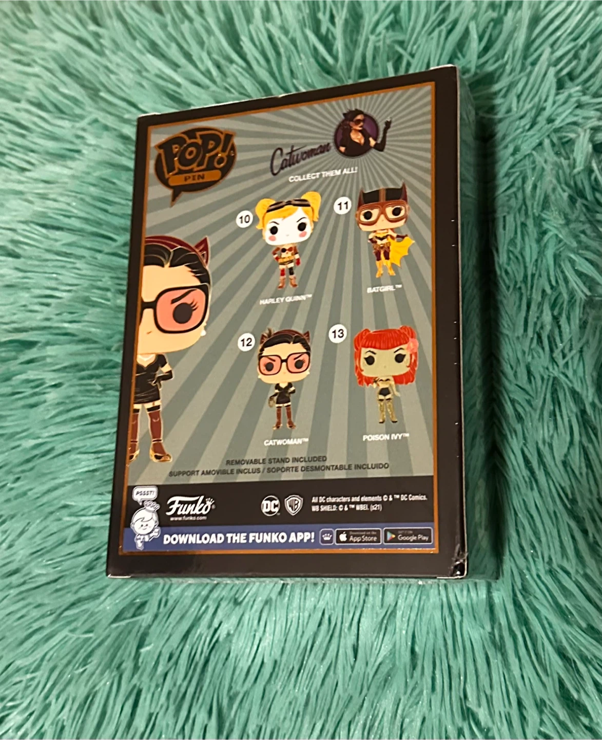 Funko Pop! DC Bombshells Catwoman Enamel Pin - photo 2