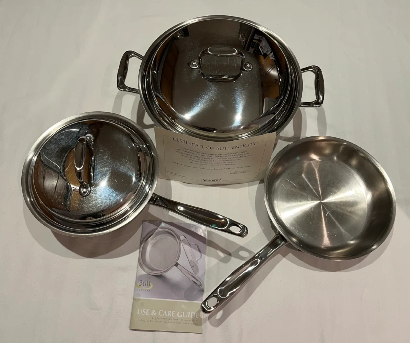 360 Cookware - Stainless Steel Vapor Cookware thumbnail