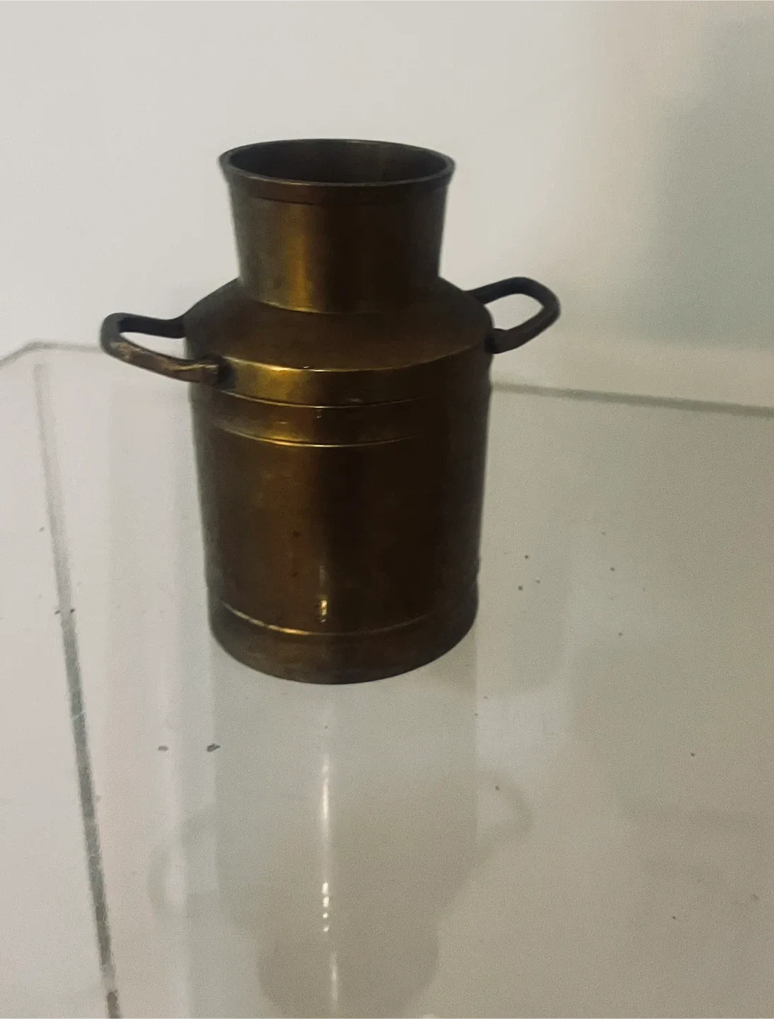 Vintage Brass Milk Can Decor image indicator(2)