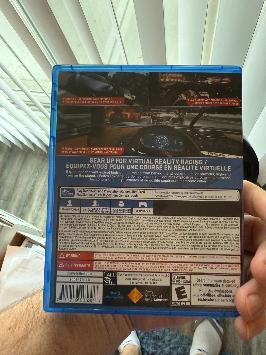 PlayStation VR Headset with Driveclub VR Game - photo 5