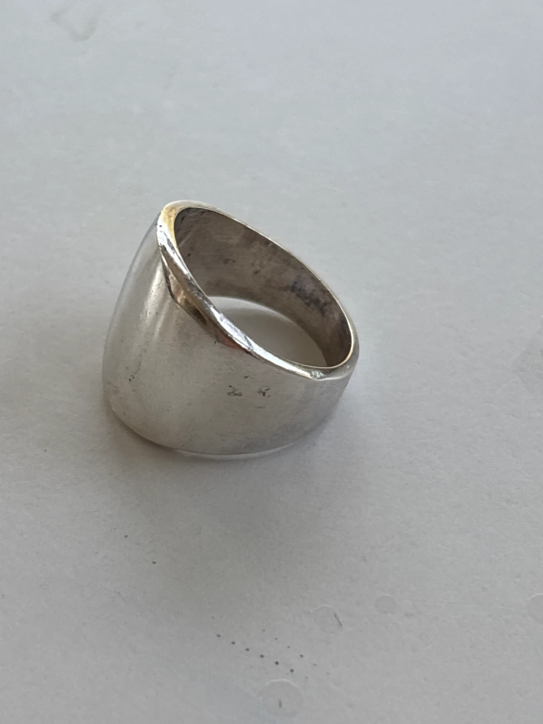 Real Silver Tone Ring - photo 3