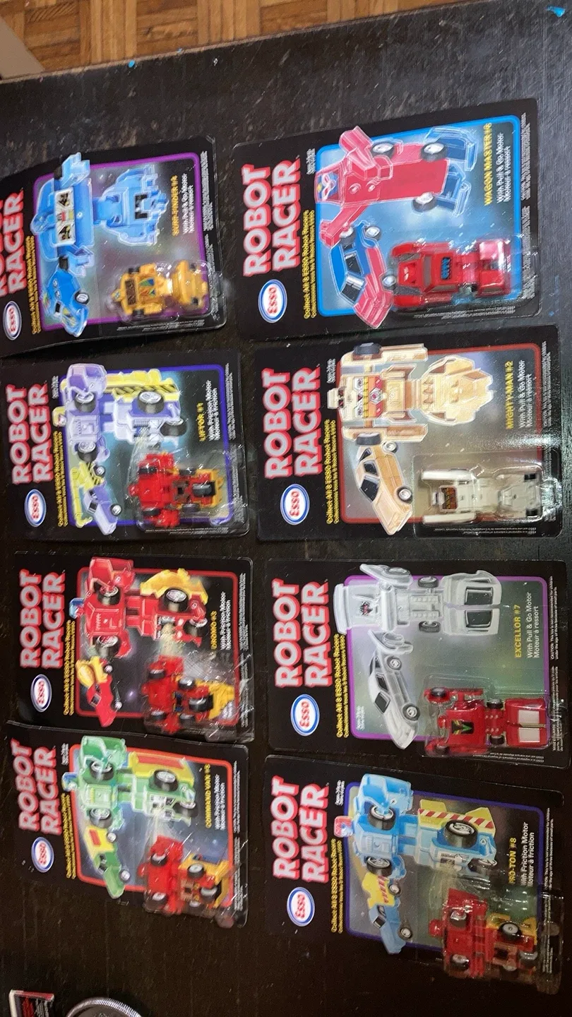 Esso Robot Racers Collection - All 8! thumbnail
