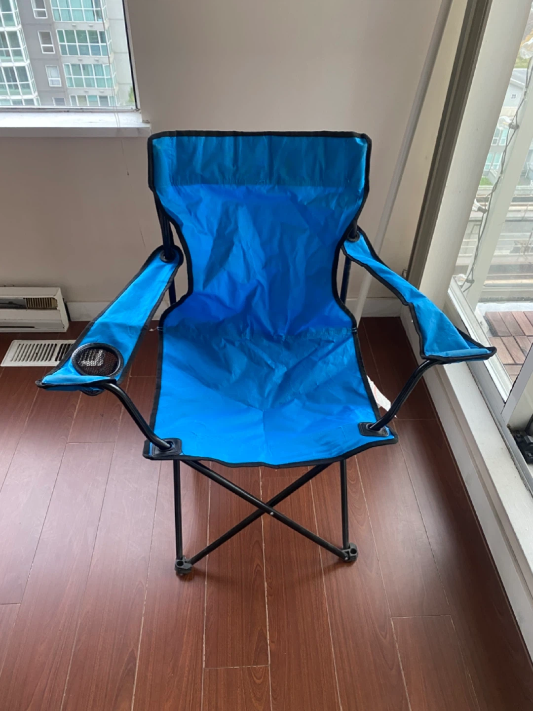 Ozark Trail Camping Chairs- Blue and Red - photo 2