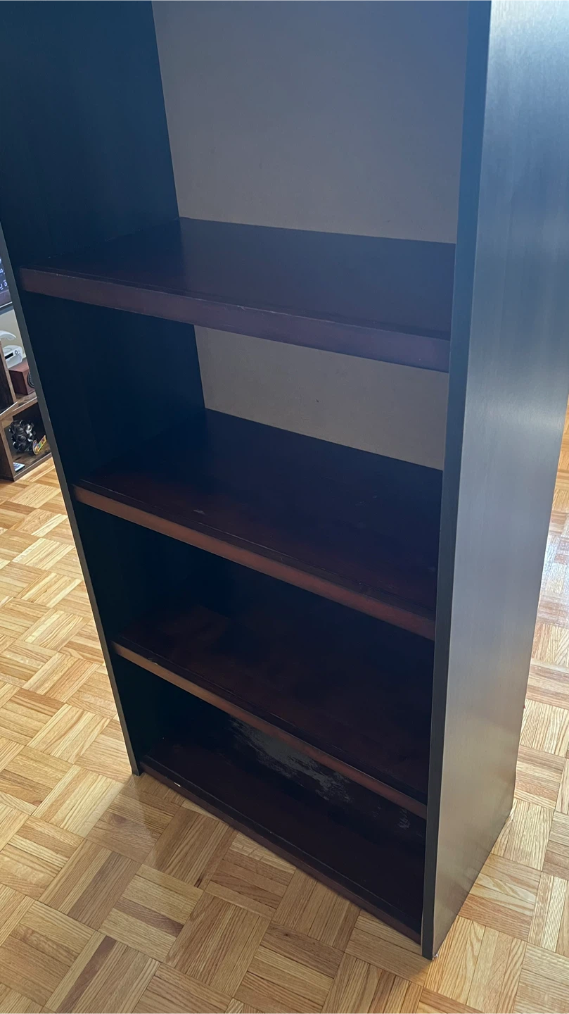 Dark Brown shelf for shoes - photo 2