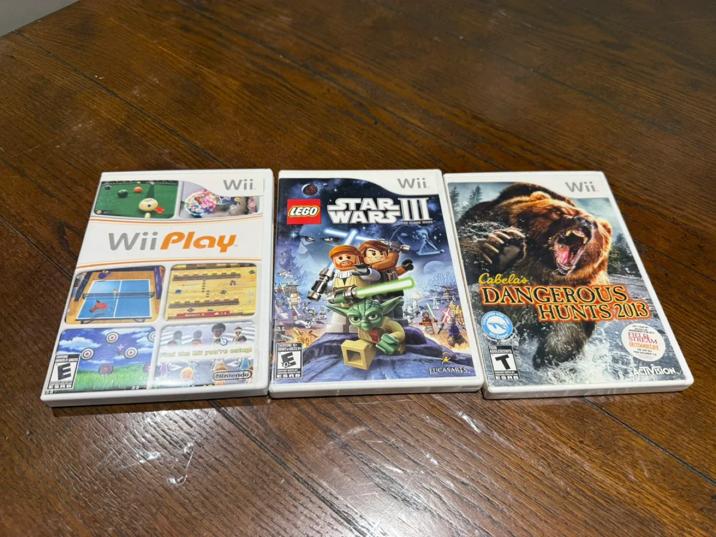 Wii games thumbnail