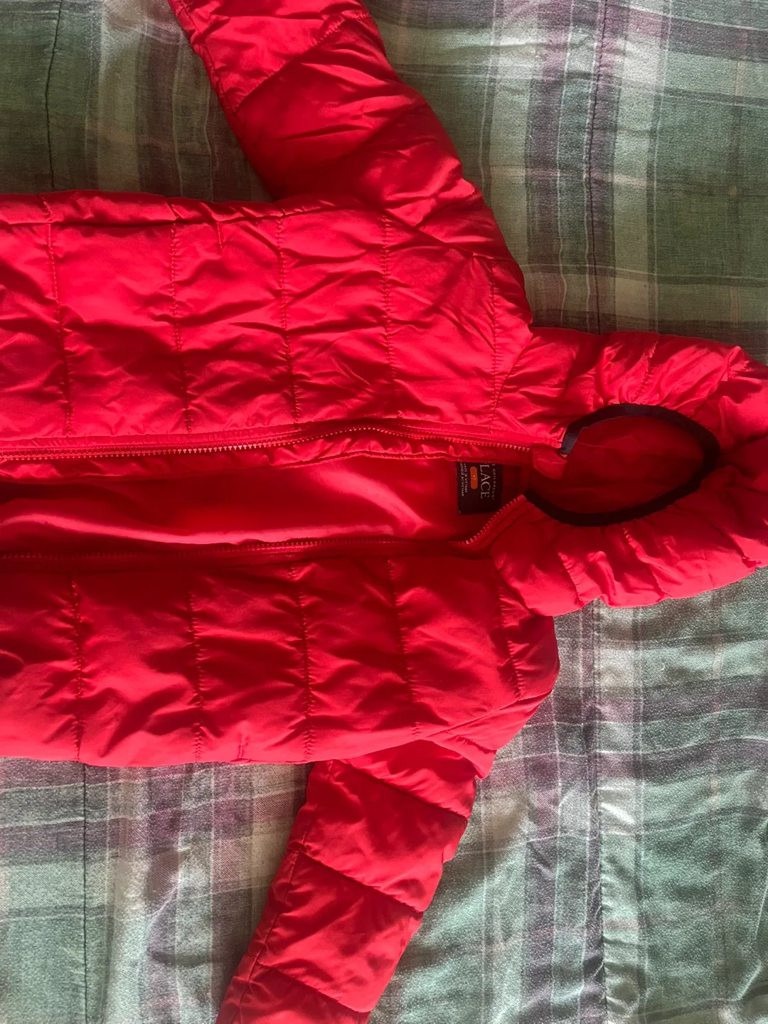 Children's Place Red Puffer Jacket - Size 4T image indicator(2)