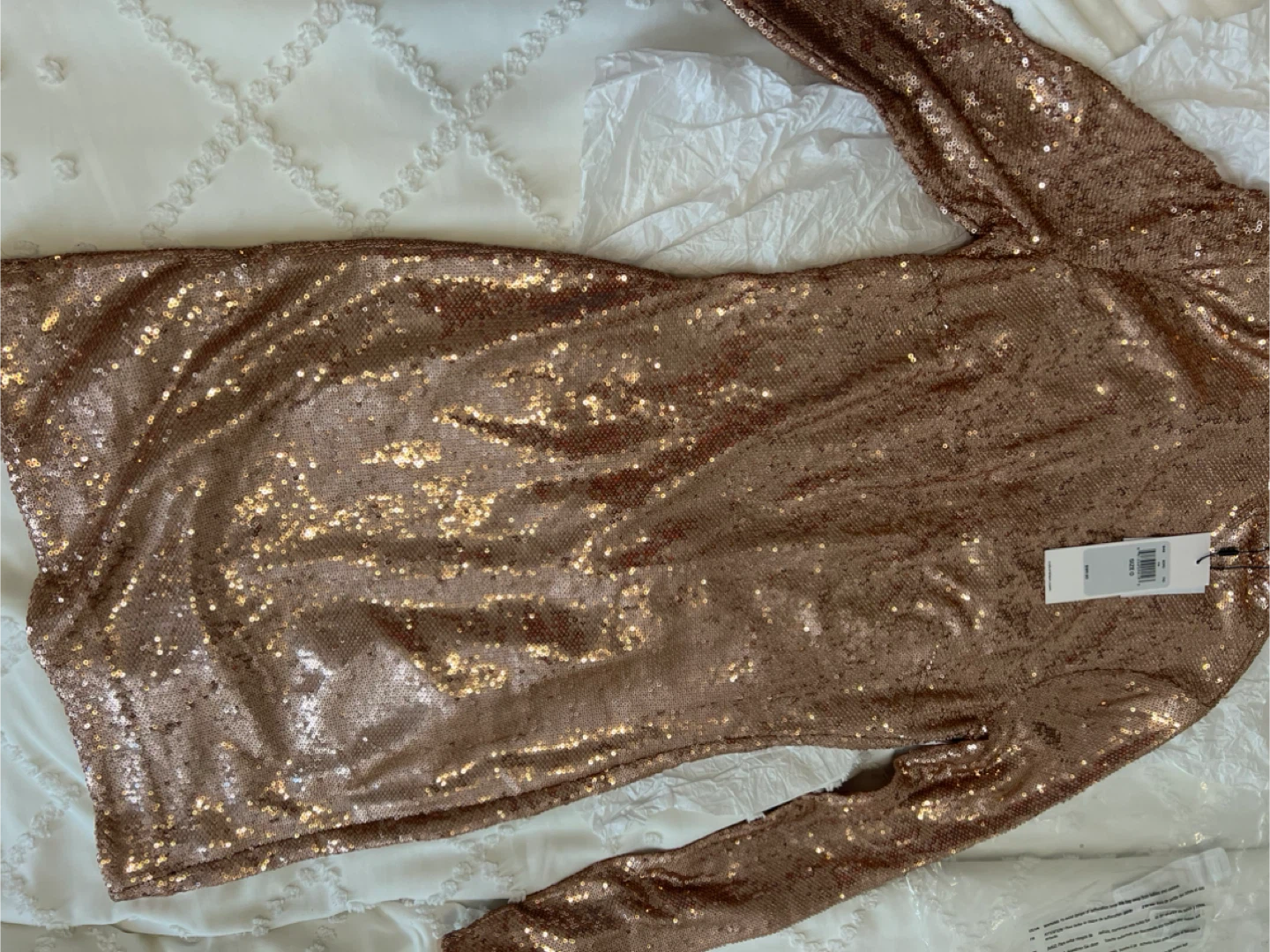 Calvin Klein Sequin Dress - Size 0 - photo 2