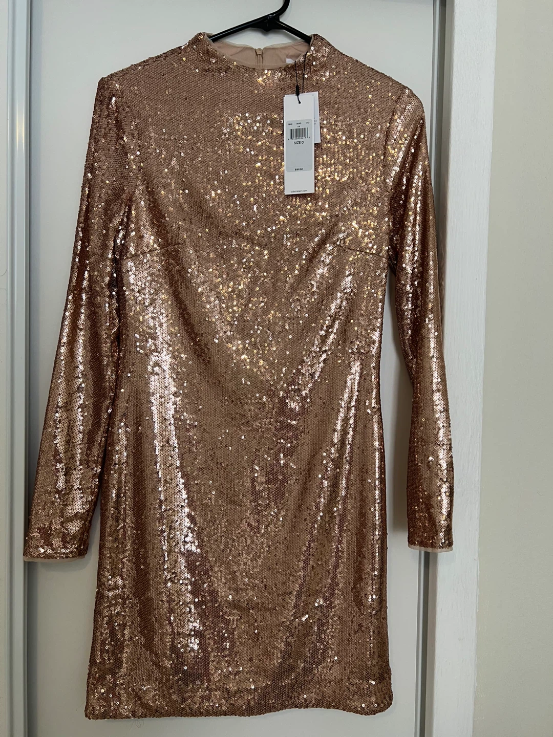 Calvin Klein Sequin Dress - Size 0 - photo 4