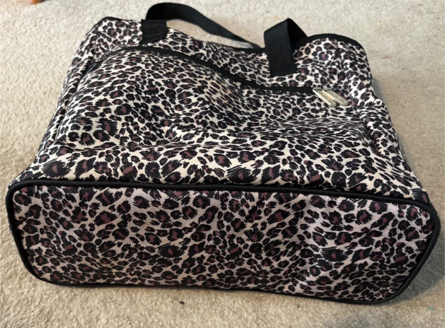 Beautiful Leopard Print Tote Bag by Karrriage-Mate image indicator(2)