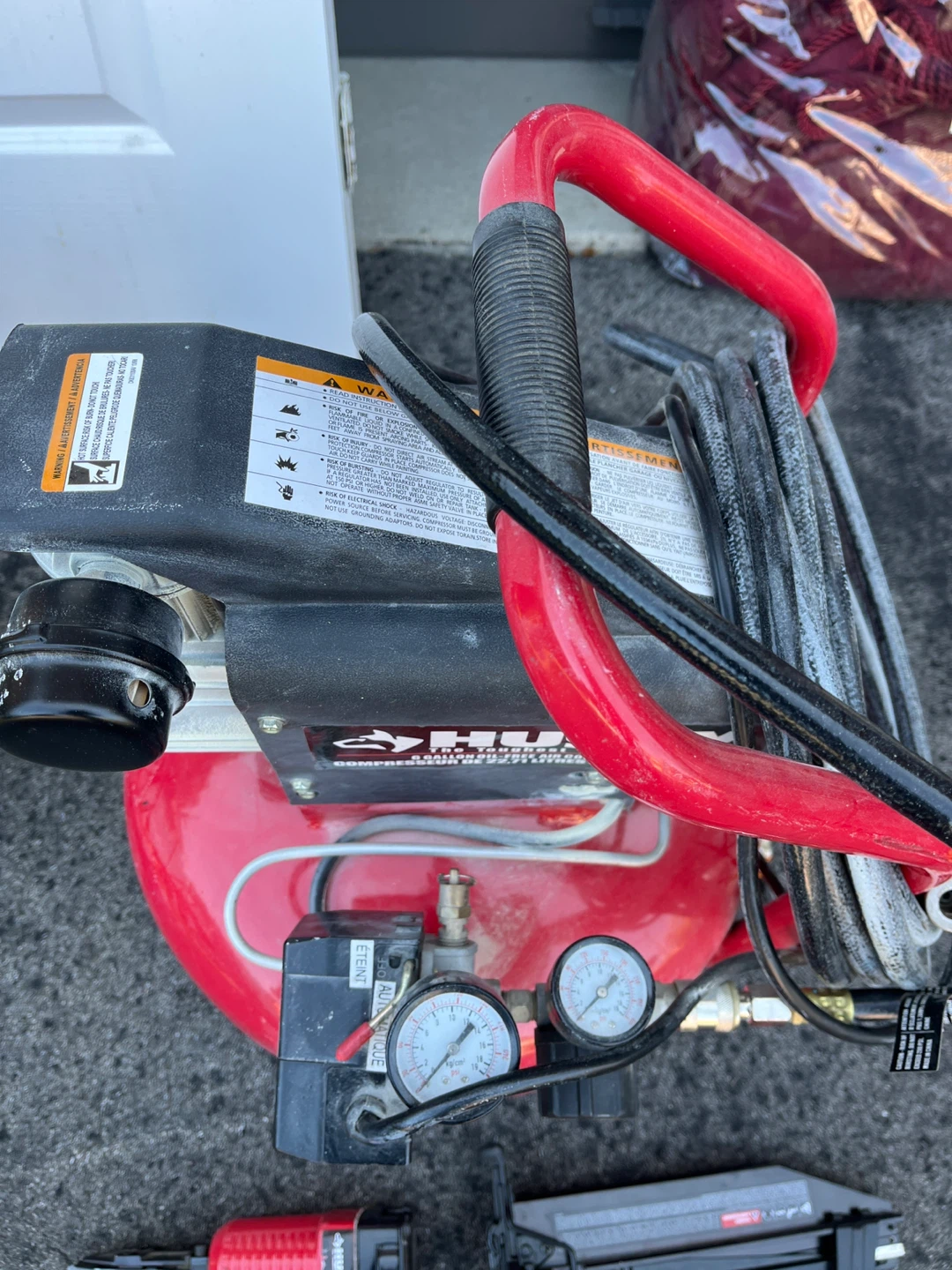 Husky Air Compressor & Nail Guns - photo 3