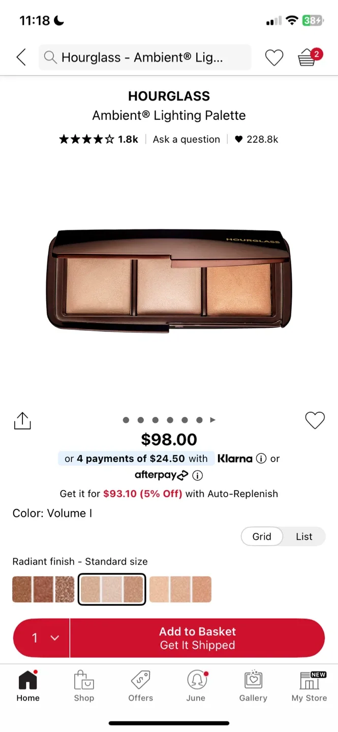 Hourglass Ambient Lighting Palette image indicator(6)