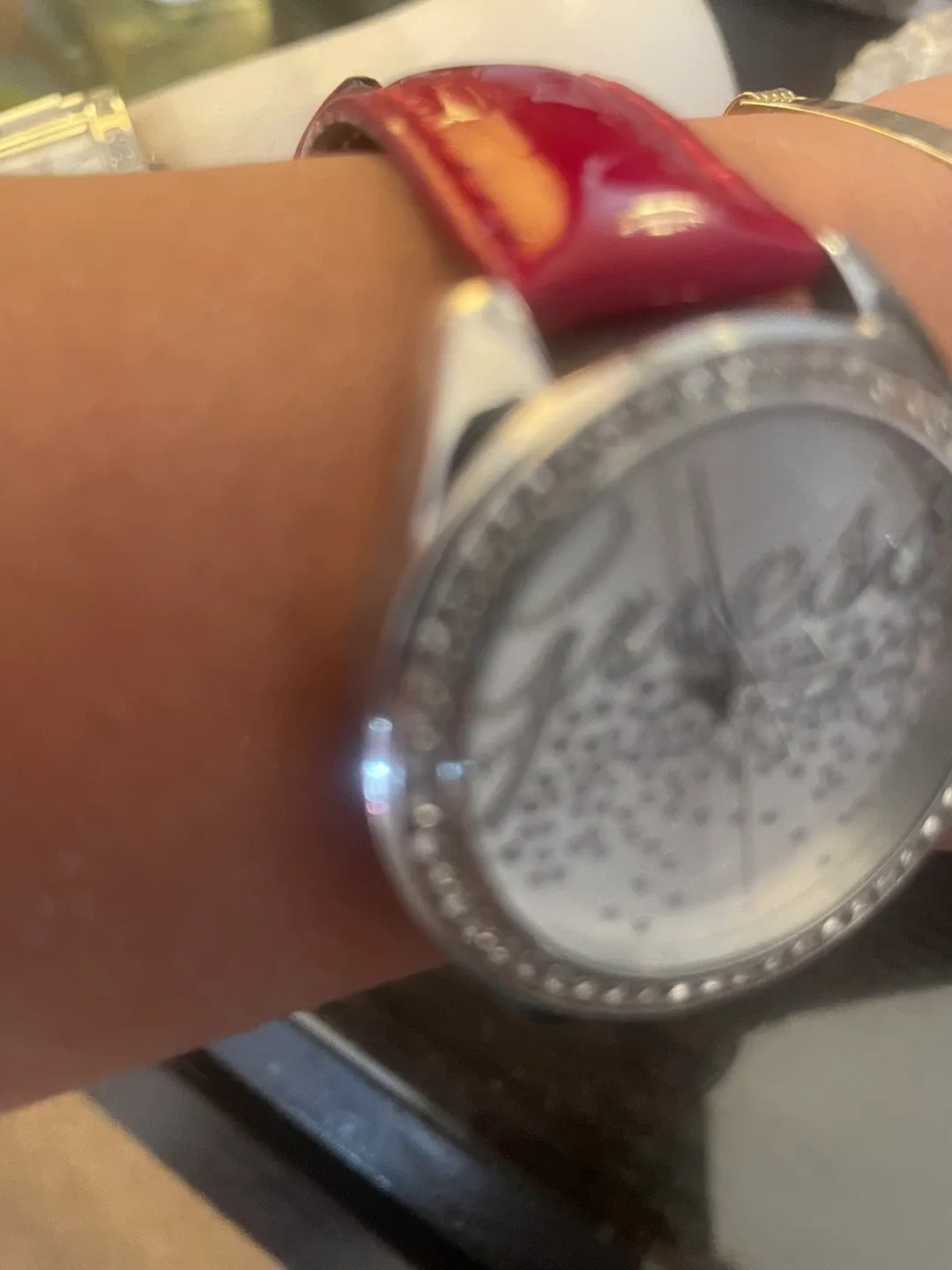 Guess Ladies Watch with Red Band image indicator(3)