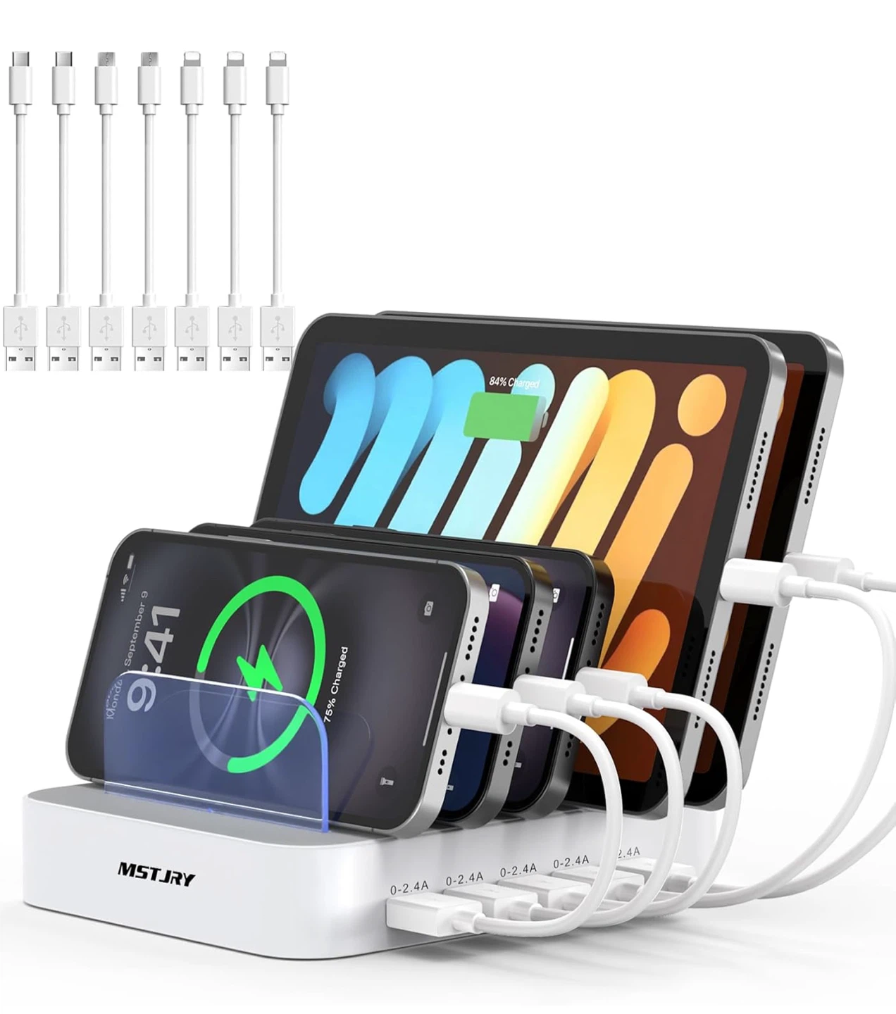 MSTJRY Charging Station for Multiple Devices