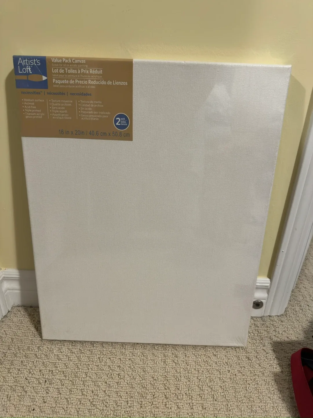 Artist's Loft Value Pack Canvas 16x20 thumbnail