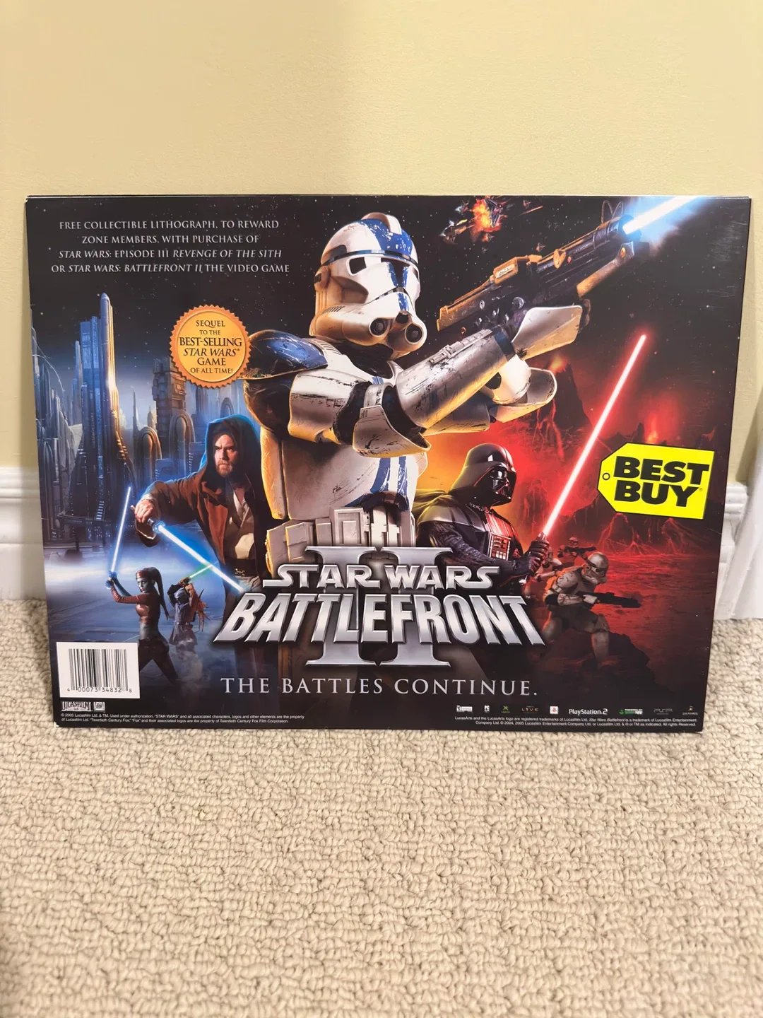 Star Wars III Revenge of the Sith Lithograph image indicator(3)