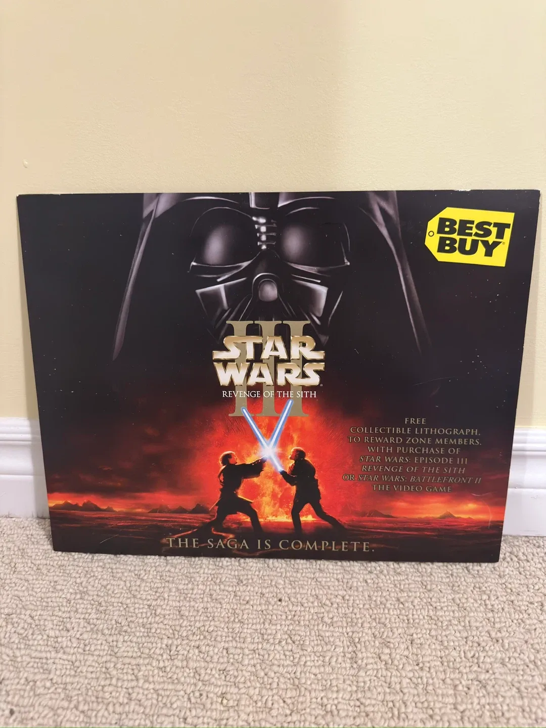 Star Wars III Revenge of the Sith Lithograph thumbnail