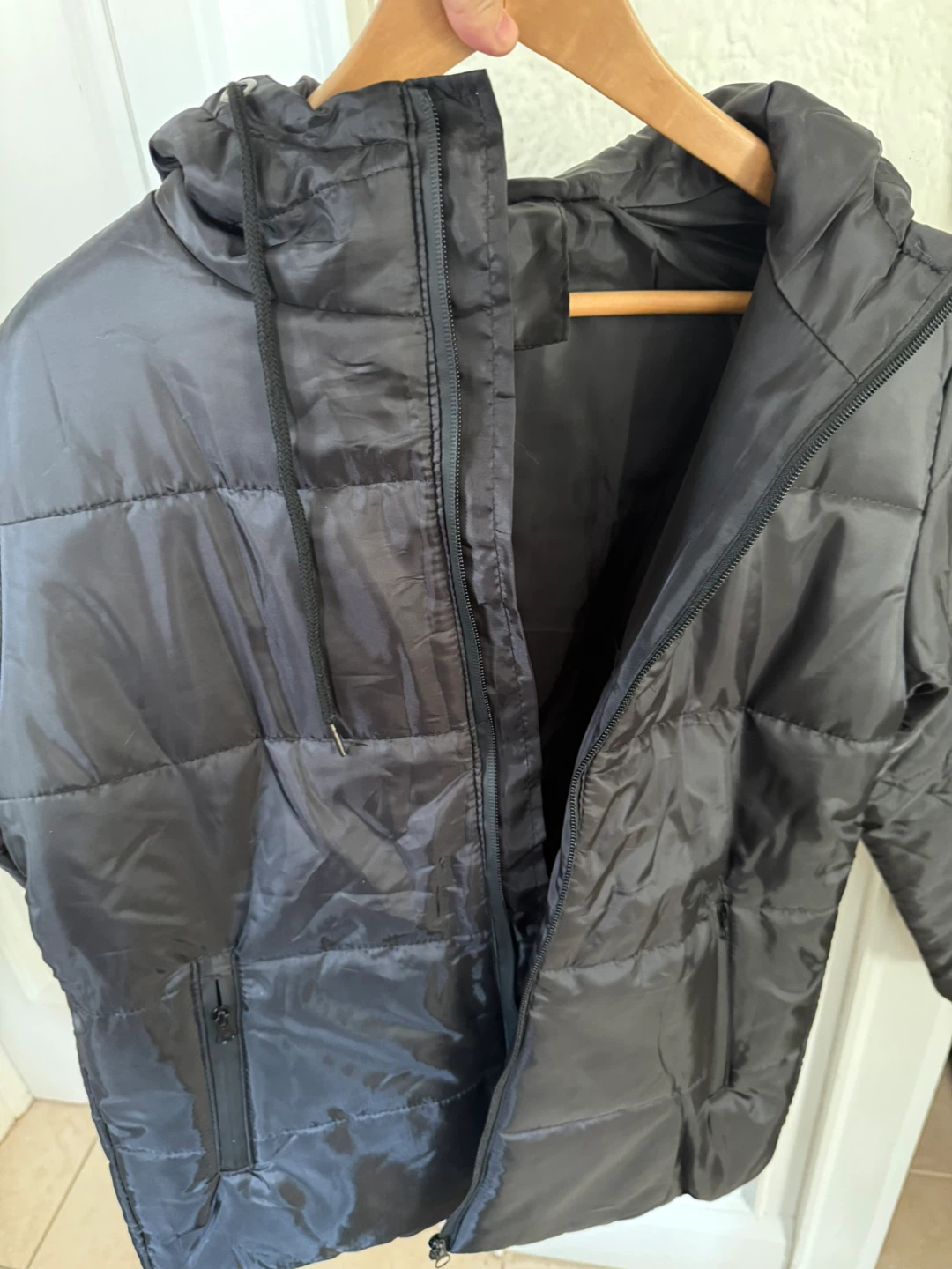 Black Light Puffer Jacket - photo 3