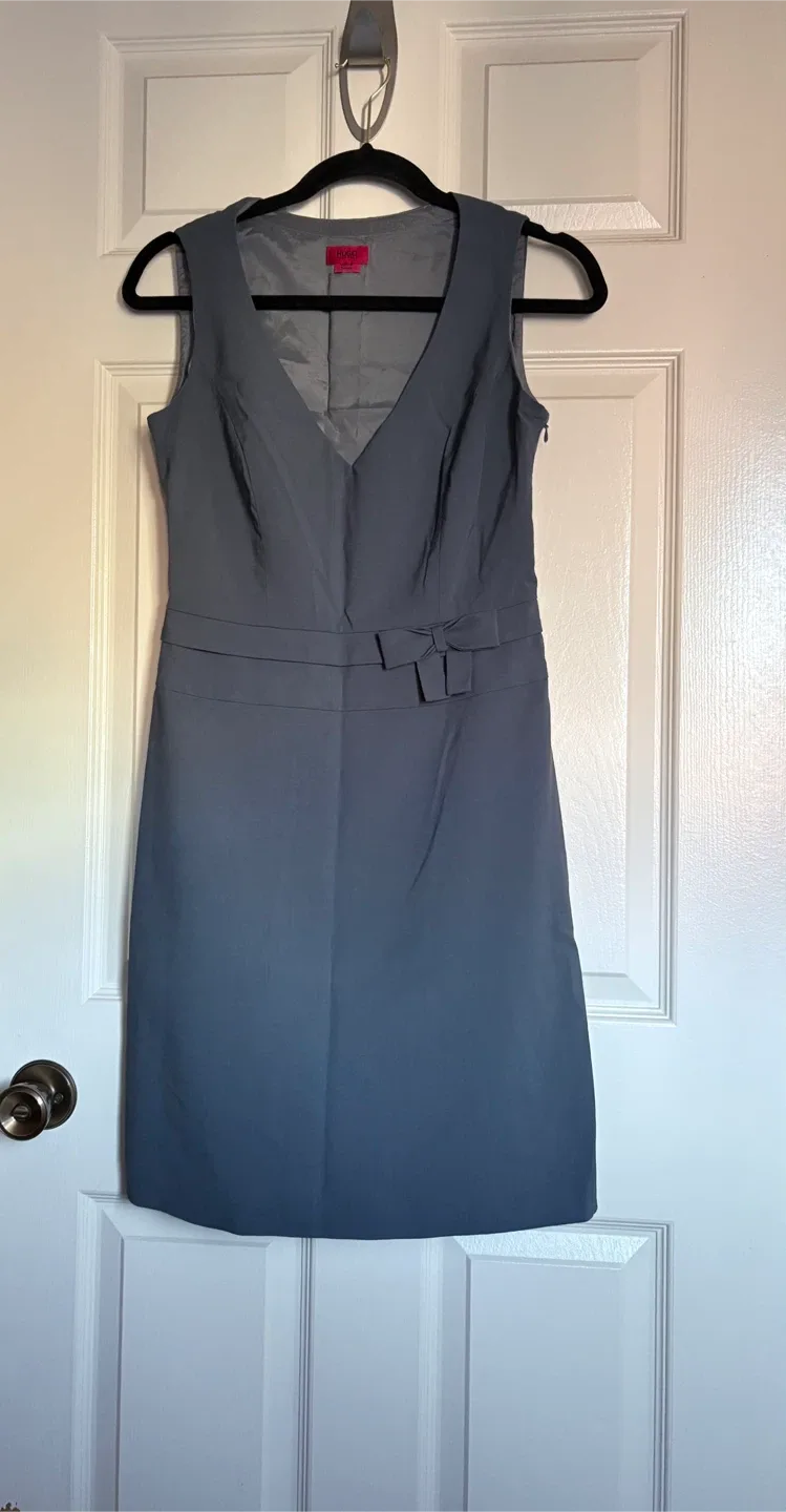 Hugo Boss Grey Dress - Sz 8 thumbnail