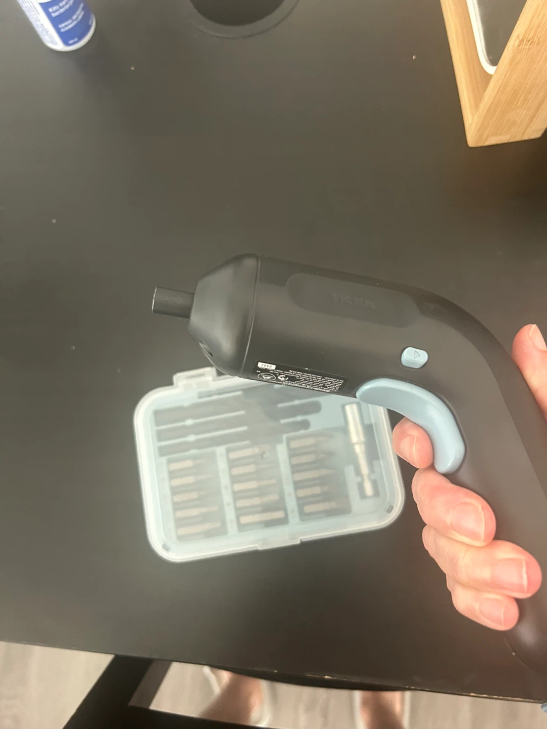 IKEA FIXA Cordless Screwdriver with 22 Bits - photo 2
