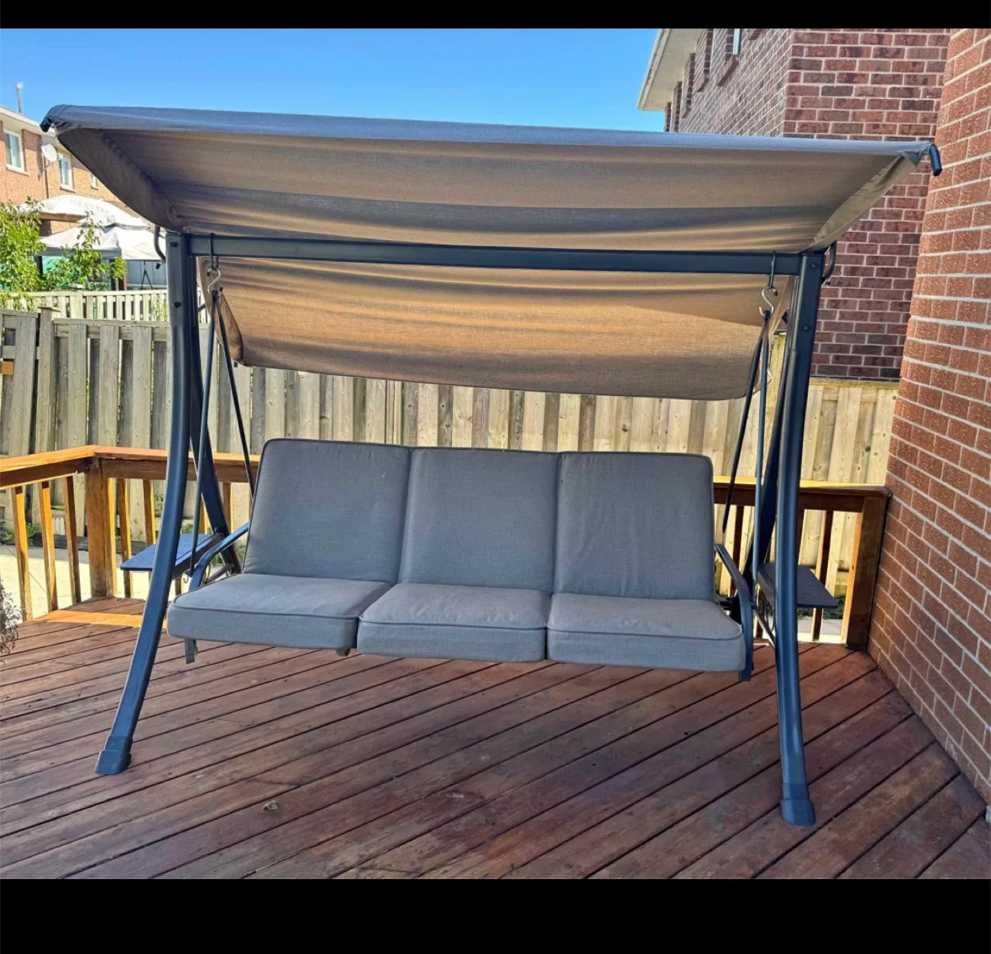 Outdoor Patio Swing with Canopy thumbnail