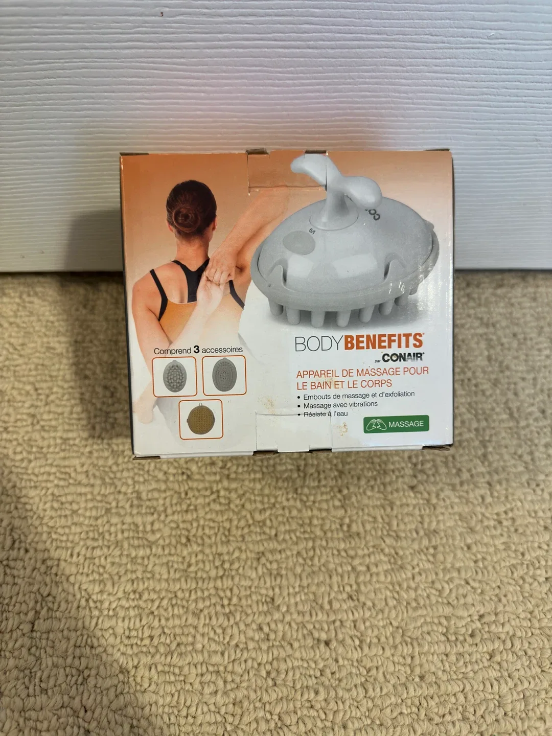 Conair Body Benefits Bath & Body Massager - New thumbnail